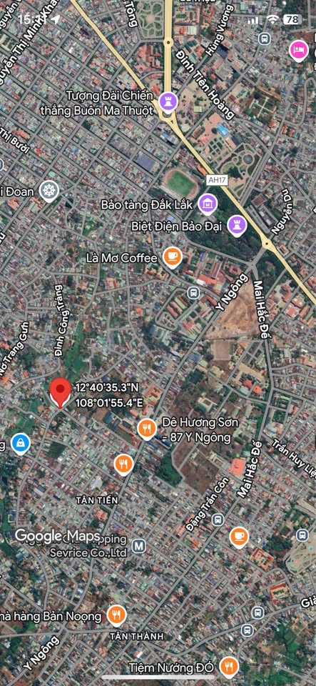 Đất vàng Lương Thế Vinh, Buôn Mê Thuột, hạ giá sốc 200 triệu, chỉ còn 3,65 tỷ, cơ hội vàng cho nhà đầu tư