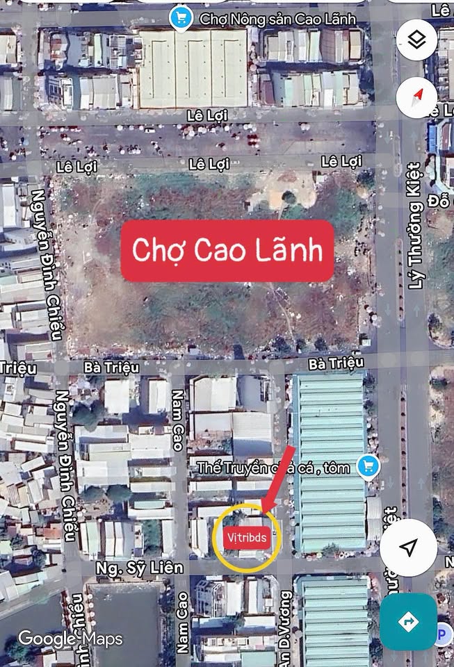 Độc quyền sở hữu cặp nhà đắc địa ngay mặt tiền đường Ngô Sỹ Liên sầm uất, khu vực chợ Cao Lãnh, Tỉnh Đồng Tháp