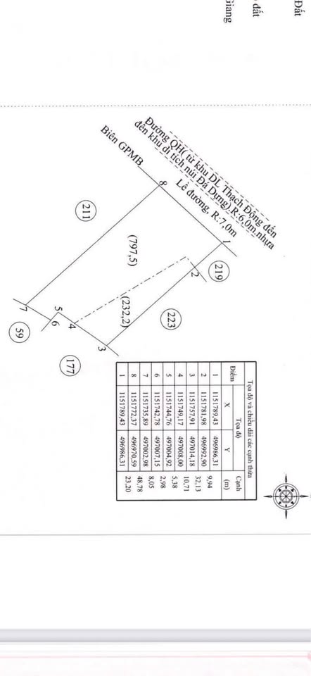 Đất vàng mặt tiền Quốc Lộ 6m, 797,5m2, giá 3 tỷ cơ hội đầu tư sinh lời