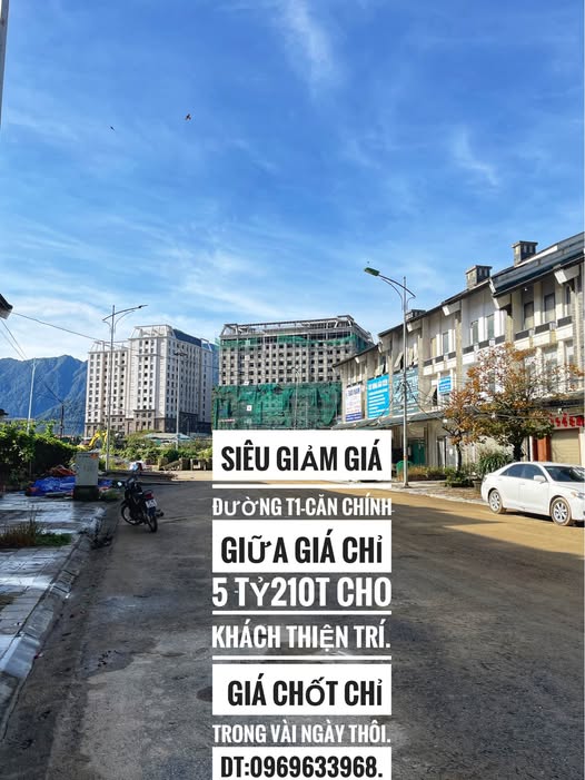 Căn giữa T1 Tây Bắc Sa Pa - vượng khí, kinh doanh đỉnh, giá tốt