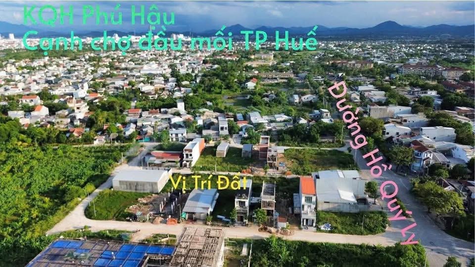 Bán đất khu quy hoạch Hồ Quý Ly, Huế 81m2, đường 11,5m, gần chợ đầu mối