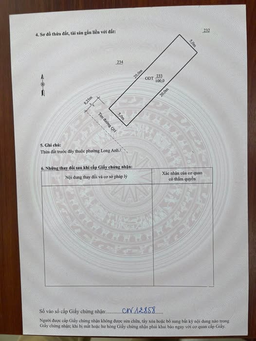 Bán nhanh 100m2 đất khu công nghiệp Hoàng Long, Thanh Hóa, giá hơn 2 tỷ