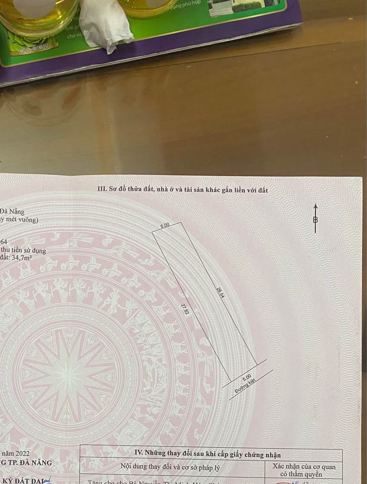 Đất Bình Kỳ 276m2 ngang 10m, kiệt ô tô đậu đỗ giá 5 tỷ