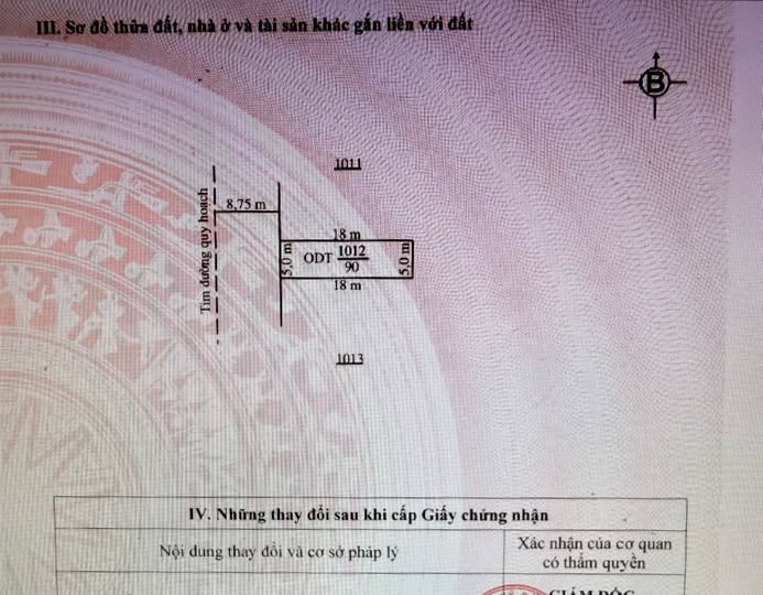 Mảnh đất vàng thị trấn Tân Phong, sổ đỏ sẵn sàng