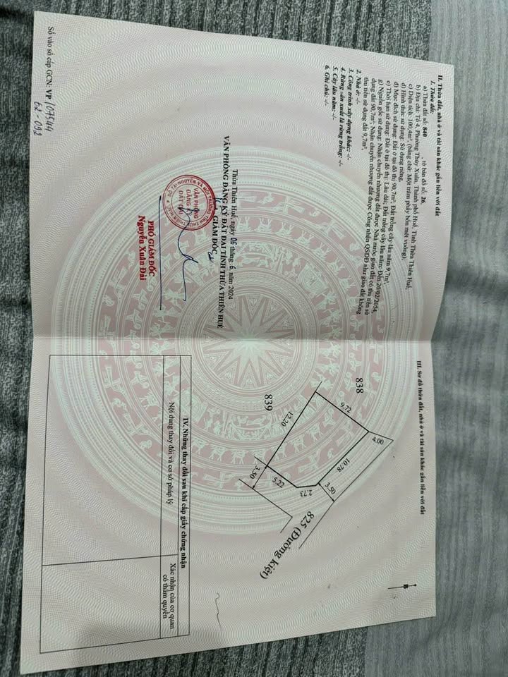 Góc 2 mặt tiền kiệt 69 Lê Ngô Cát, Huế - 100m2 nở hậu