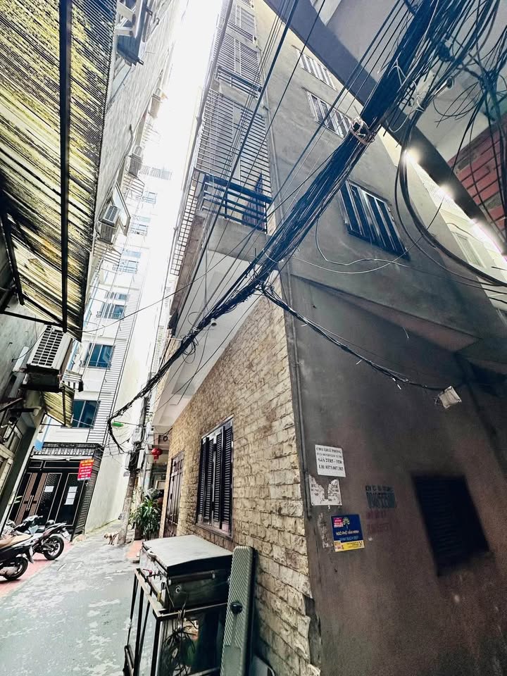 Nhà Mỹ Đình 52m², 5 tầng, mặt tiền 8m, ngõ rộng thoáng, 20m ra ô tô