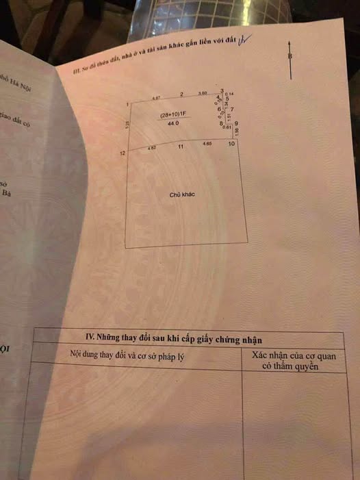 Nhà Minh Khai, nở hậu, sổ riêng, giá hời, đầu tư là thắng