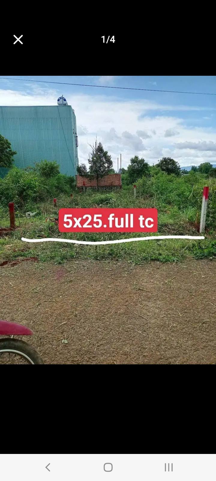 Bán đất hẻm Tô Hiệu, Chư Sê - 5x25m, full thổ cư, gần chợ Bà Đinh