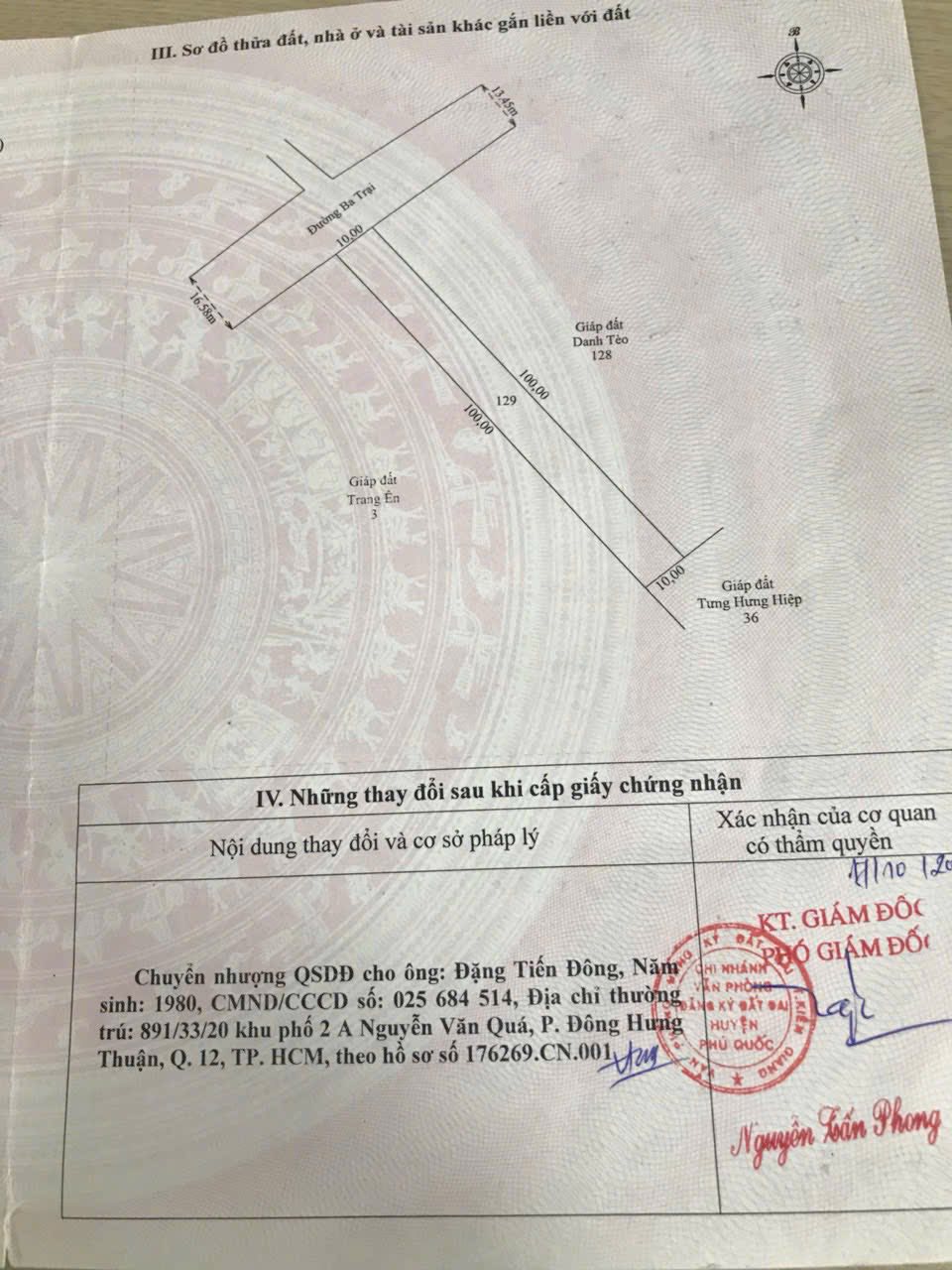 Siêu phẩm đất nền tại Ba Trại, Phú Quốc sắp làm hồ nước Dương Đông 2, đường tránh xuyên núi sắp thông