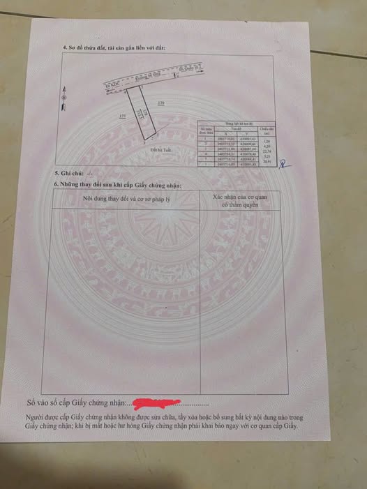 Đất vàng Tuyên Quang 5m x 22m, ô tô tới tận nơi