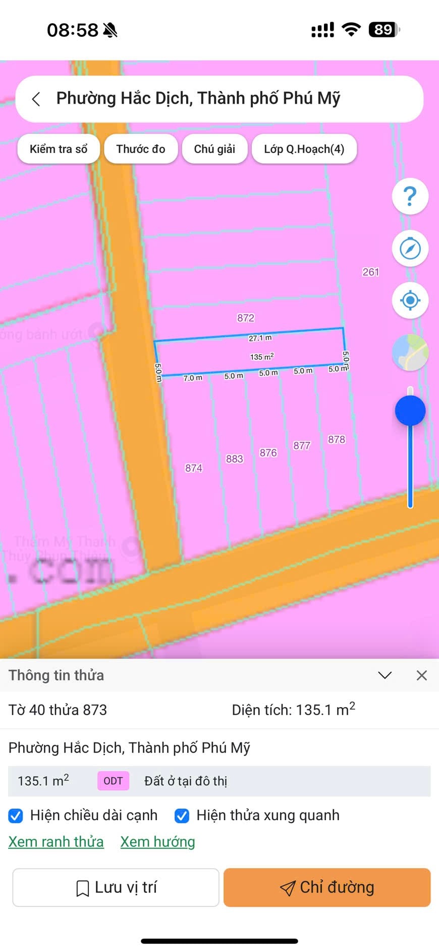 Đất Trảng Cát 5m x 27m, sổ riêng, dân đông, giá hời 1 tỷ 199 triệu