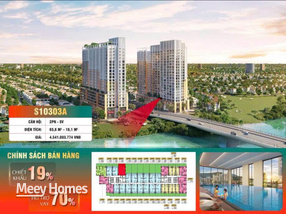 Căn hộ 2 phòng ngủ view sông Cẩm Lệ, giá nhỉnh 4,5 tỷ, tận hưởng cuộc sống xanh