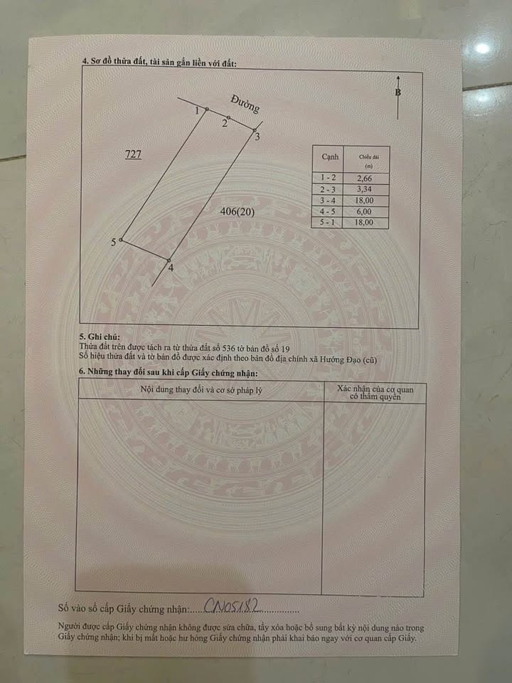 Đất thổ cư Tam Dương, cơ hội vàng đầu tư, giá rẻ hơn thị trường