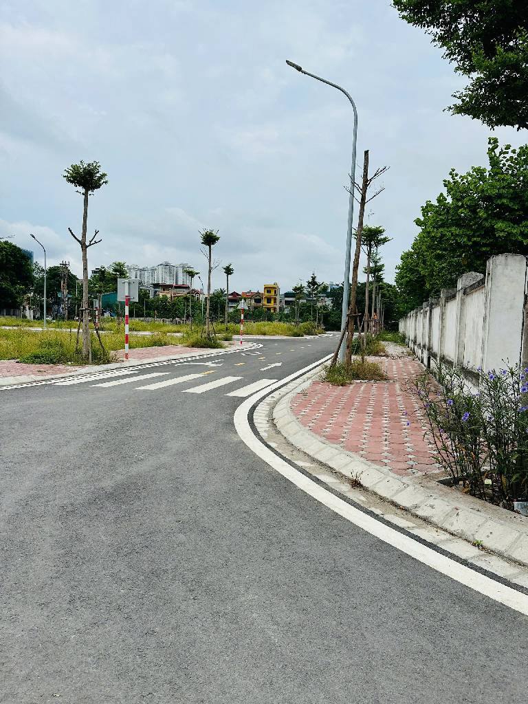 Bán đất đấu giá Huỳnh Cung, Tam Hiệp, Thanh Trì, vỉa hè ô tô tải đỗ