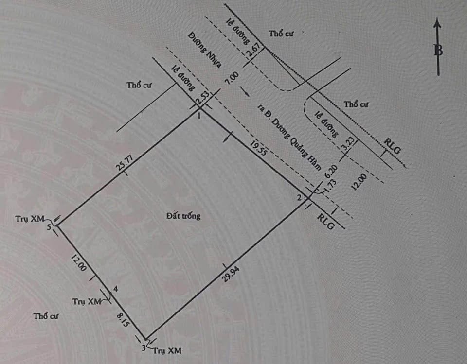Bán đất Gò Vấp mặt tiền hẻm 496 Dương Quảng Hàm, ngang 19.55m, nở hậu 20.15m, giá 63 tỷ