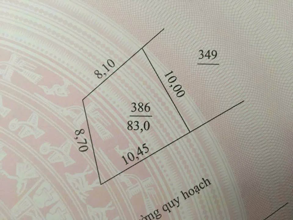 Bán đất 83m2 mặt tiền 10m, đối diện trường Mầm Non Quang Trung, Thái Nguyên