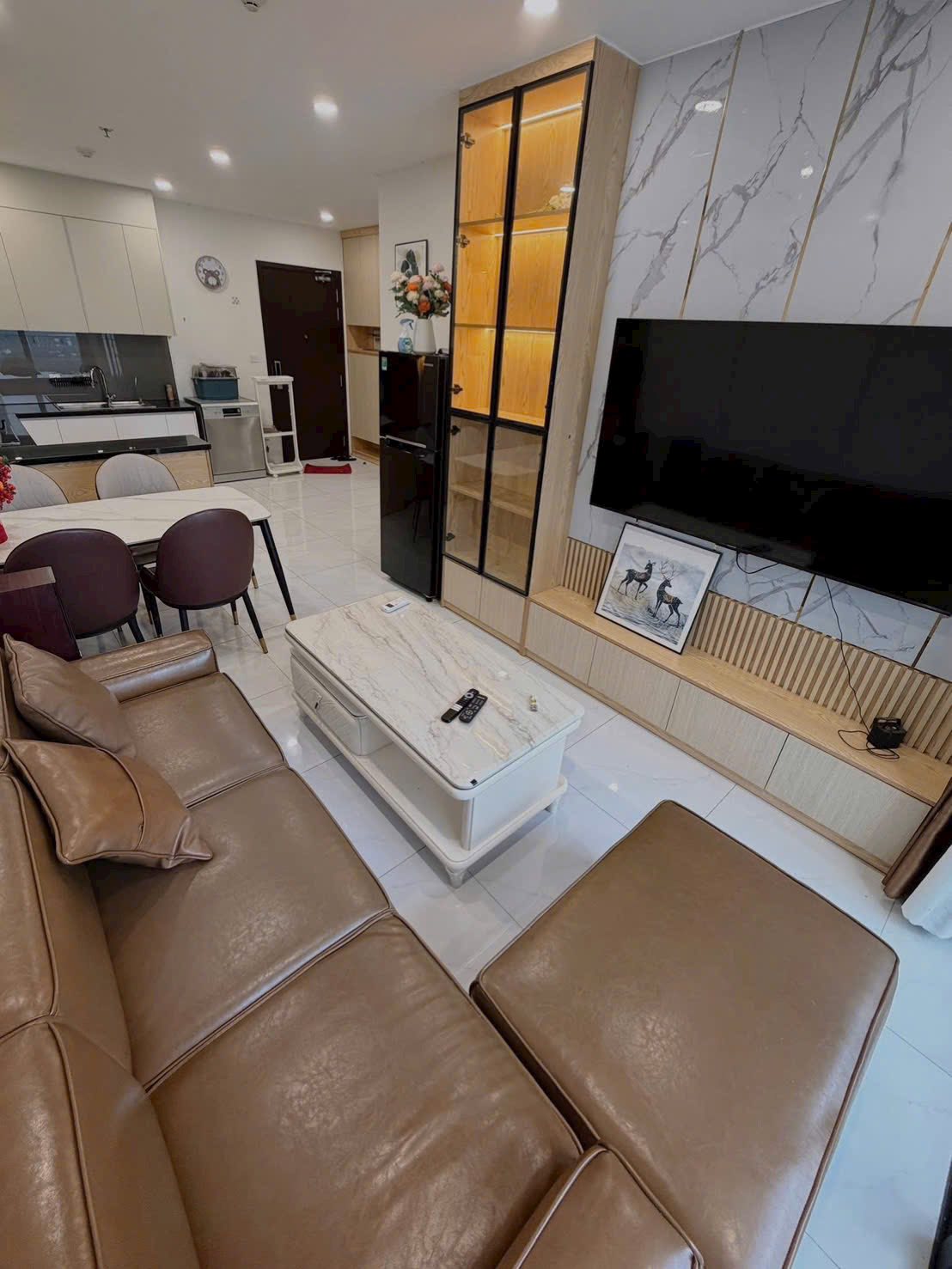 Cho thuê căn hộ C-Skyview, Thủ Dầu Một - 2 ngủ, full nội thất, view đẹp