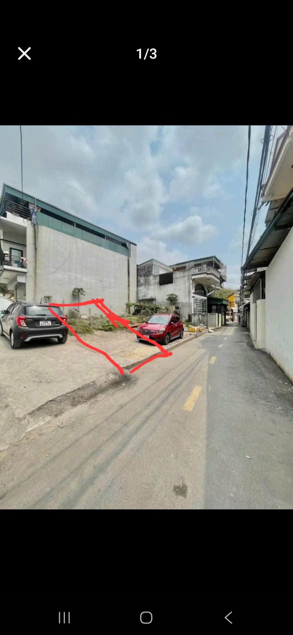 Bán gấp ô đất 2 mặt tiền 68m2 tại Cao Xanh, Quảng Ninh