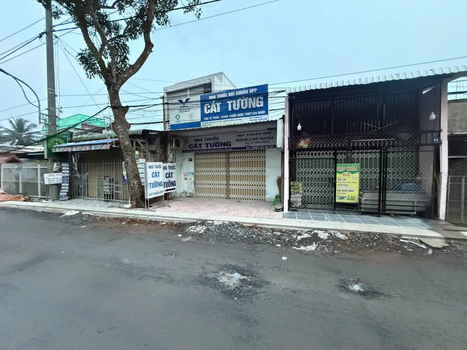 Bán nhà mặt tiền đường Trần Văn Hiển, Tiền Giang, kinh doanh thuốc tây, hướng Nam, giá tốt