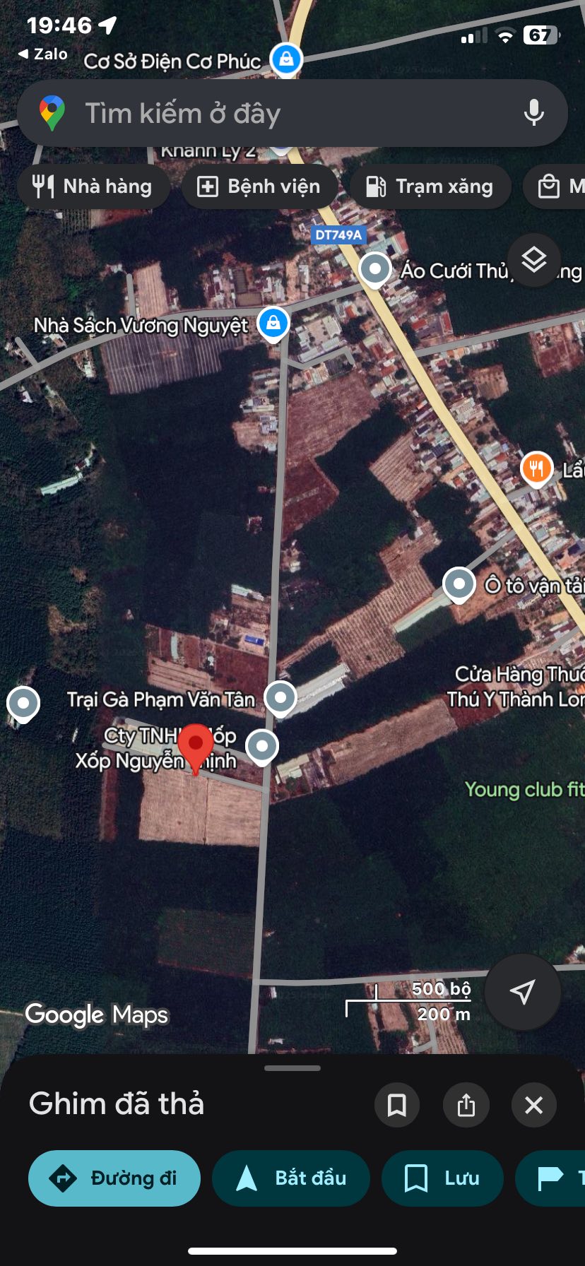 1,3 hecta Bàu Bàng mặt tiền 105m, giá hời 35 tỷ, xây kho xưởng, đầu tư là thắng