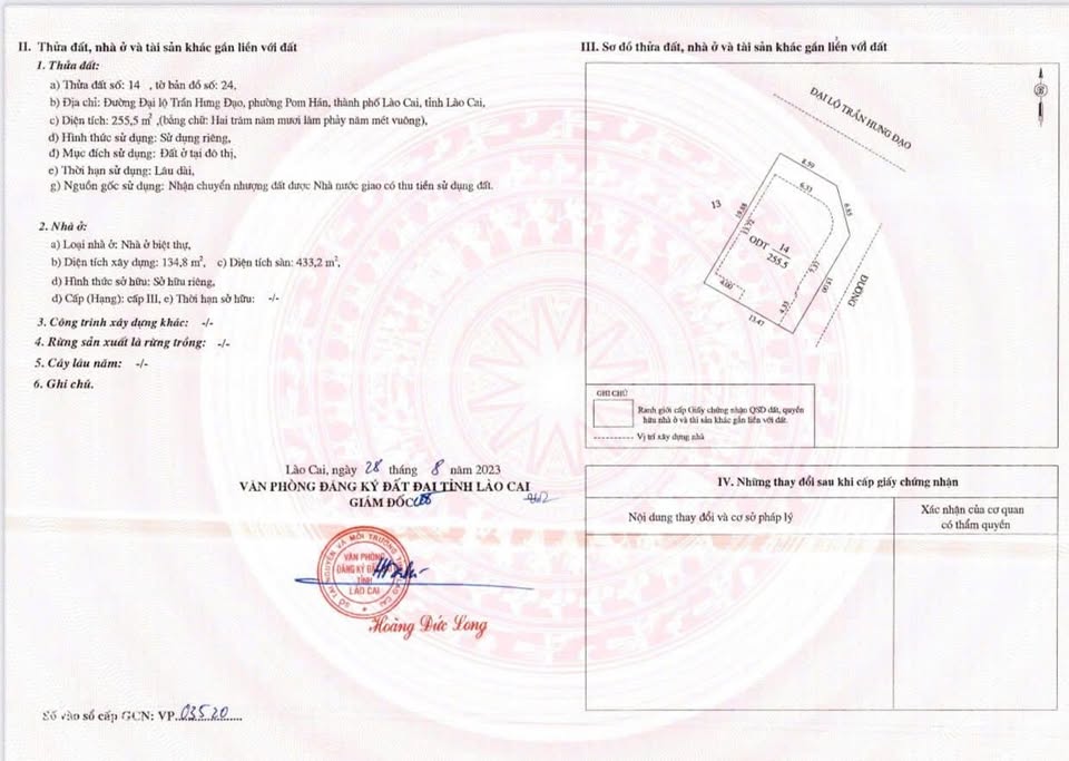 Biệt thự góc 2 mặt tiền siêu xinh tại Lào Cai, sẵn sàng đón chủ mới