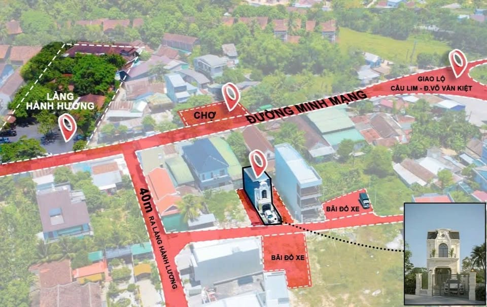 Nhà đẹp 2 tầng kiệt ô tô Minh Mạng, Thừa Thiên Huế