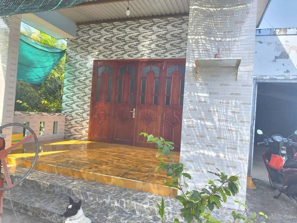 Bến Tre đất 1 công tặng nhà, mặt tiền 24m, giá 1 tỷ chốt nhanh