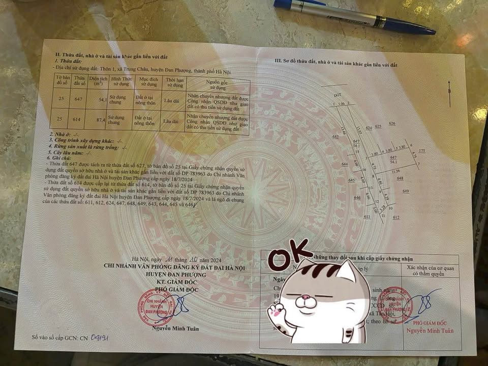 Bán đất Trung Châu A vị trí vàng, giá hời, ô tô đỗ cửa