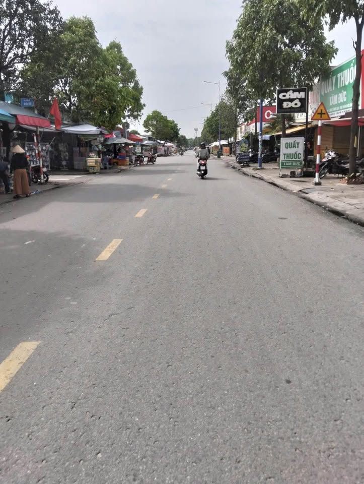 Bán nhanh đất 10m x 30m hai mặt tiền đường nhựa, full thổ cư tại Bình Dương