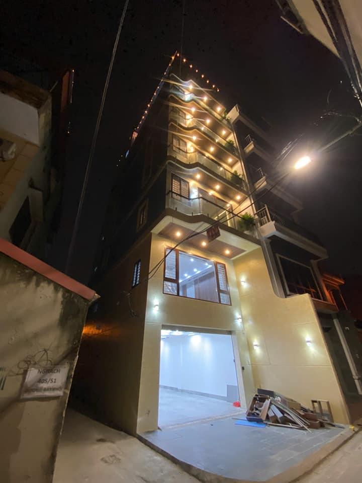 Nhà 8 tầng Long Biên, 79m2, mặt tiền 5,1m, full nội thất, giá 22,6 tỷ