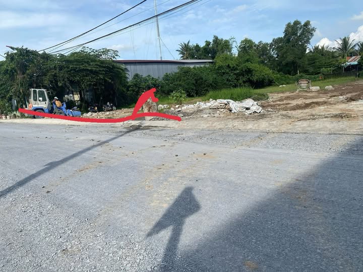 Bán đất mặt tiền nhựa Thạch Ngọc Biên, phường Trà Vinh, Trà Vinh, 1070m2, hướng Tây Bắc