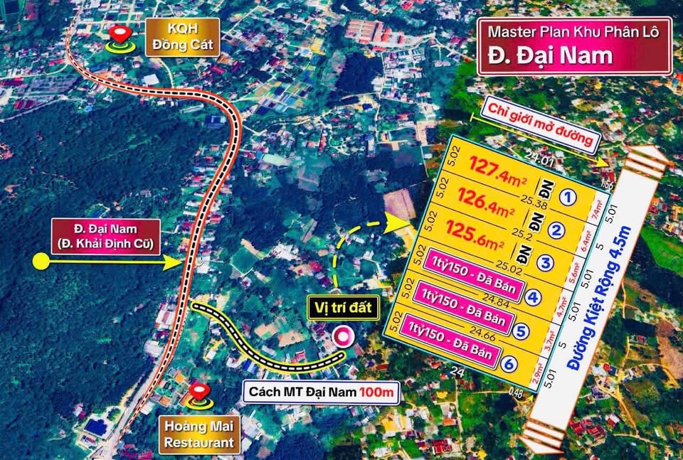 Cơ hội an cư tuyệt vời tại khu vực sầm uất Khải Định, thành phố Huế