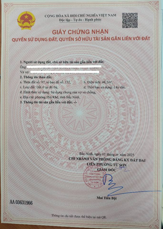 Đất vàng Đồng Hương, Phù Khê - Kinh doanh sầm uất, ô tô đỗ cửa