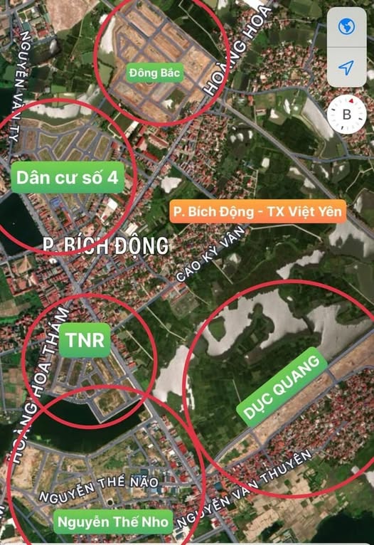 Cơ hội sở hữu 2 lô đất tiềm năng tại Bích Động, Việt Yên, Bắc Giang