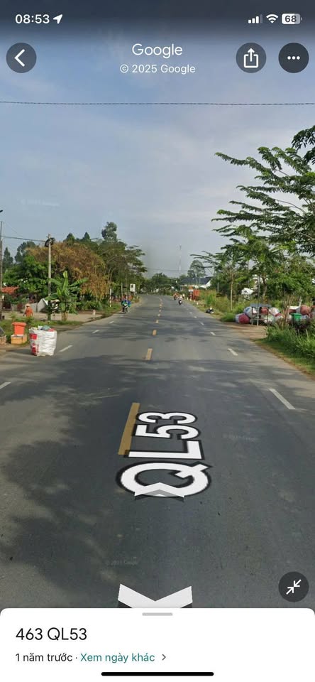 Bán đất mặt tiền Quốc Lộ 53, Trà Vinh, cơ hội kinh doanh vàng