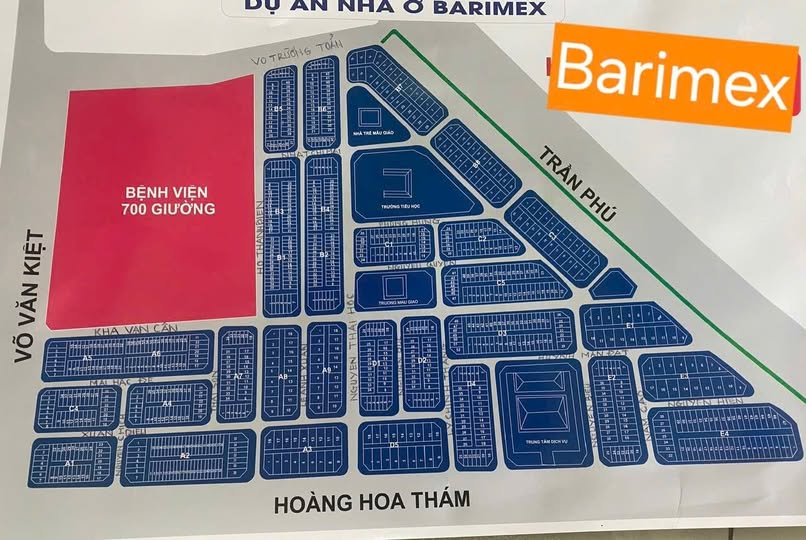 Siêu phẩm đất nền mặt tiền đường Nam Cao, Phường Long Tâm, Thành phố Bà Rịa đang chờ chủ nhân mới