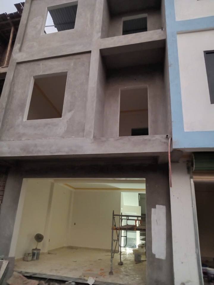 Nhà 3 tầng mới xây, 150m² sàn, mặt tiền 5m vuông vắn, giá chỉ 1,79 tỷ