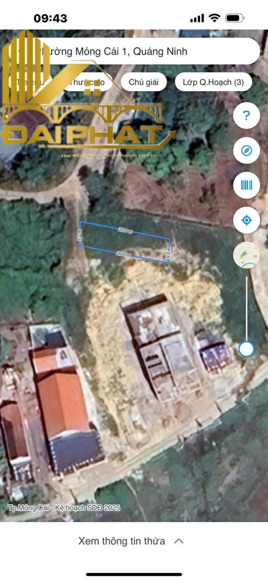 Mảnh đất vàng Trần Quang Khải - trung tâm Móng Cái - sổ đỏ vuông vắn