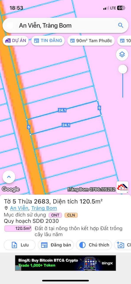 Đất vàng Đông Phương, sổ hồng riêng, hướng Tây Nam, giá hời