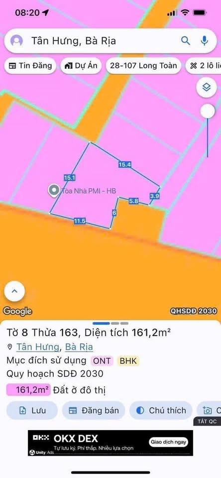 Đất vàng Bà Rịa mặt tiền Tuyến tránh 56, kinh doanh bao la