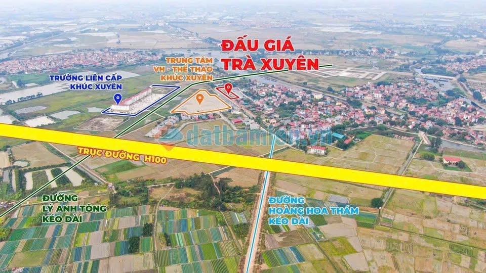 Lô góc đấu giá Trà Xuyên, Bắc Ninh cơ hội vàng đón sóng hạ tầng