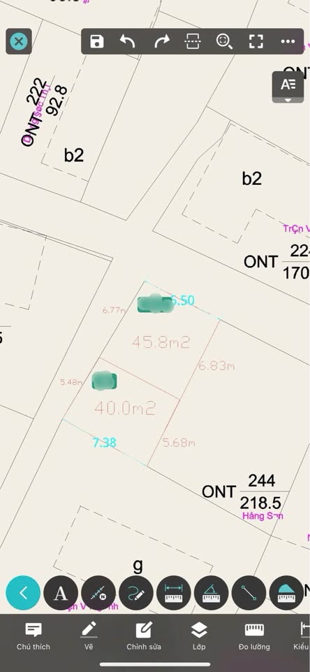 Đất vàng Kim Thiều 40m2, mặt tiền 5.48m nở hậu, giá hời 2 tỷ