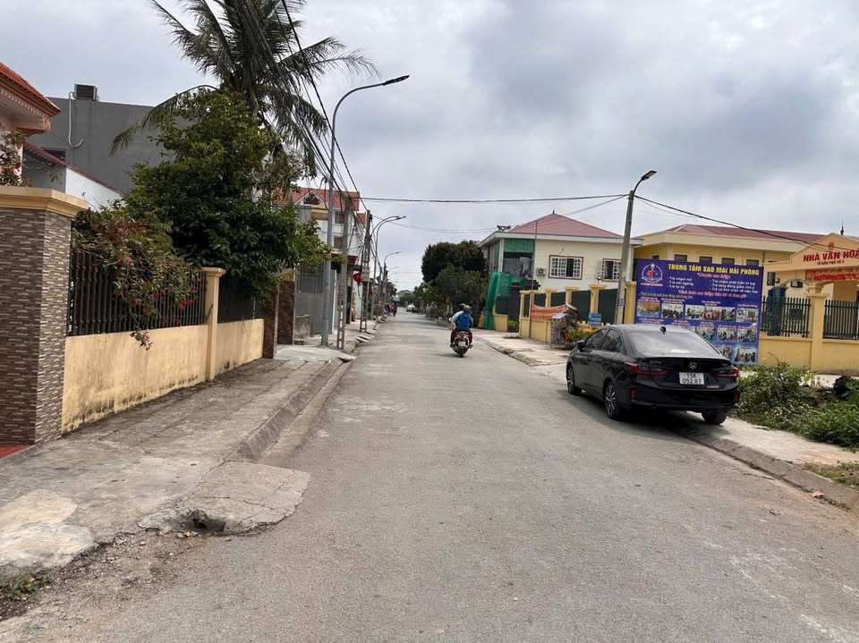 Đất 100m2 hướng Tây Bắc, gần chợ, trường học tại Hải Thành, Dương Kinh