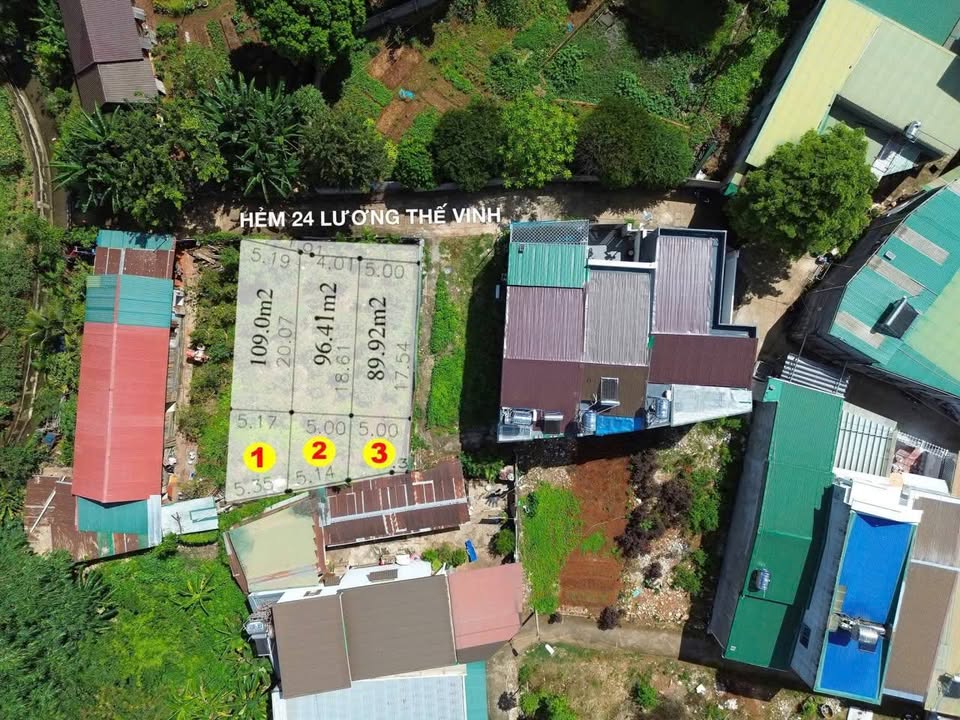 Bán 3 lô liền kề hẻm Lương Thế Vinh, gần Eco Palace, giá tốt