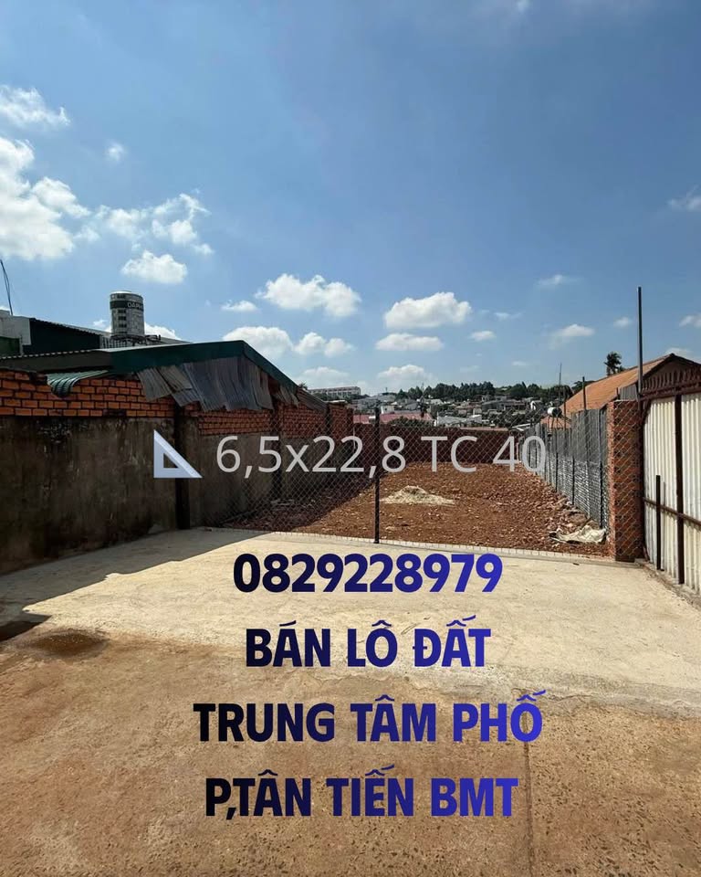 Đất Tân Tiến 6,5m mặt tiền, ô tô quay đầu, giá 2,7 tỷ sinh lời cao
