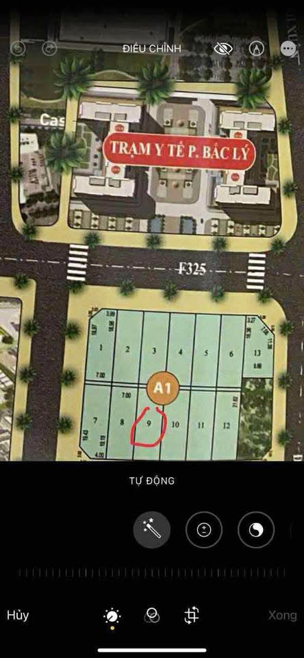 Bán đất dự án F325, Đồng Hới 131,8m2, hướng Nam