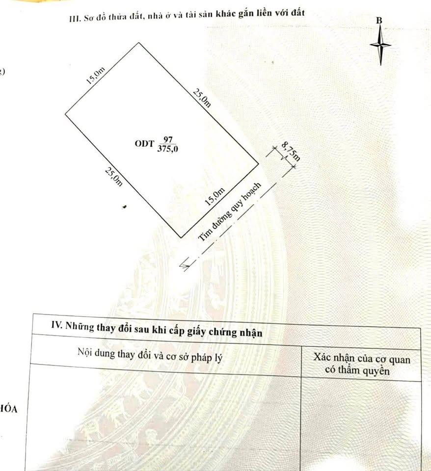 Đất biệt thự 375m2 - Thanh Hóa - Sổ đỏ trao tay, xây tổ ấm