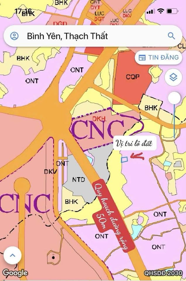 Đất vàng Tân Xã 79m2 vuông vắn, sát công nghệ cao, giá hời