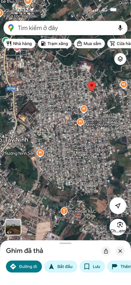 Siêu phẩm đất nền khu bàn cờ Ninh Sơn, Huyện Gò Dầu, tỉnh Tây Ninh