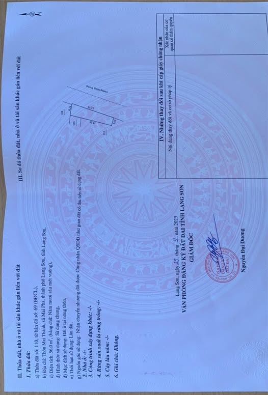 Bán đất mặt đường Hùng Vương, Lạng Sơn kinh doanh đắc lộc